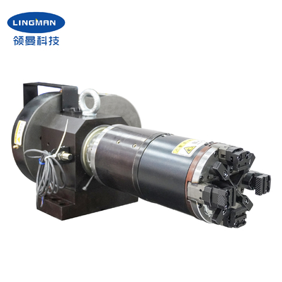 LINGMAN 125C 이중 작용 레이저 회전 축  Chuck 후방  Chuck